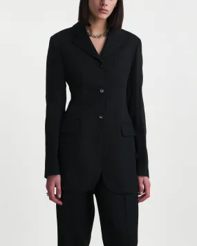 Acne Studios   Blazer Single Breasted Suit  Black 